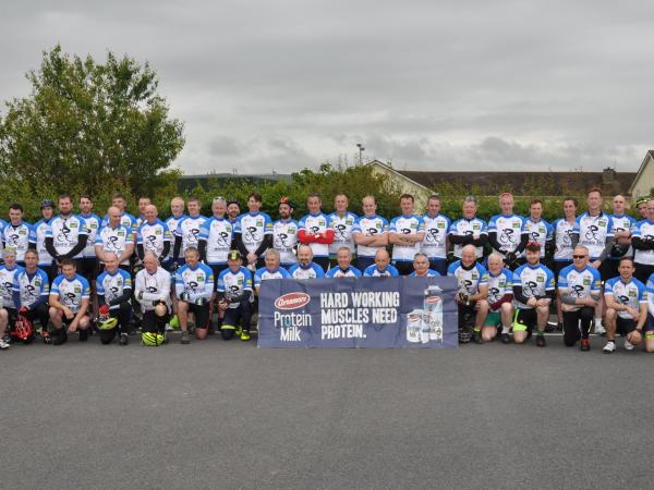 Glanbia 300 cyclists