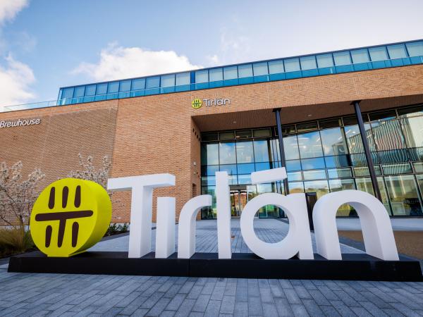 tirlan sign outside building