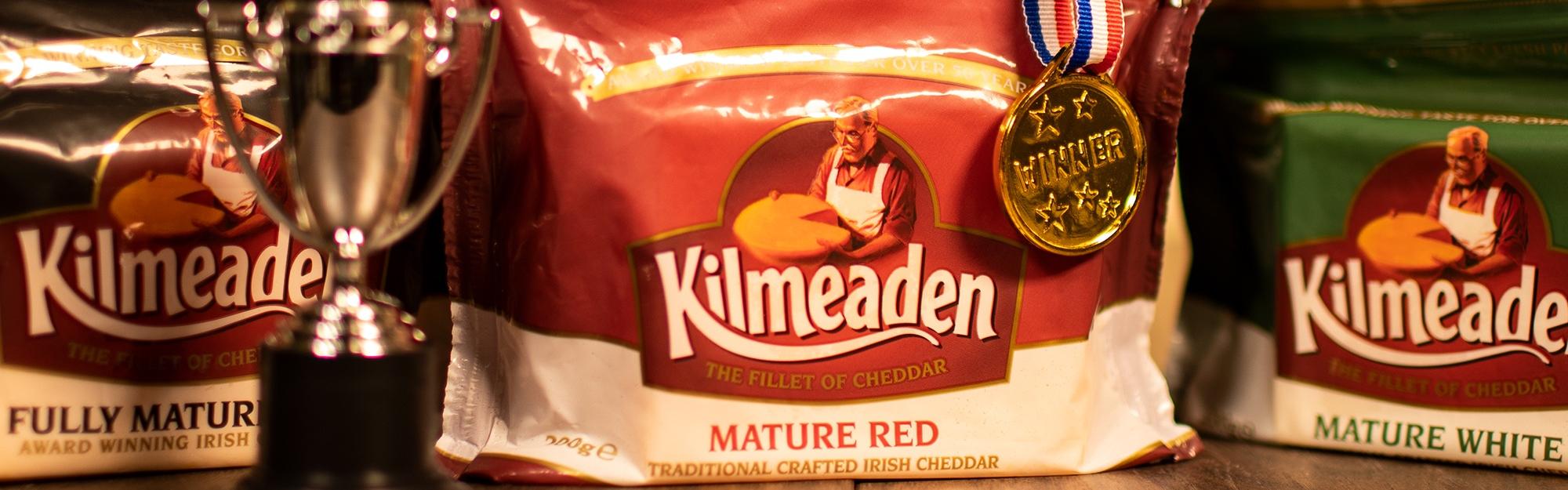 Blocks of Kilmeaden Cheddar Cheese