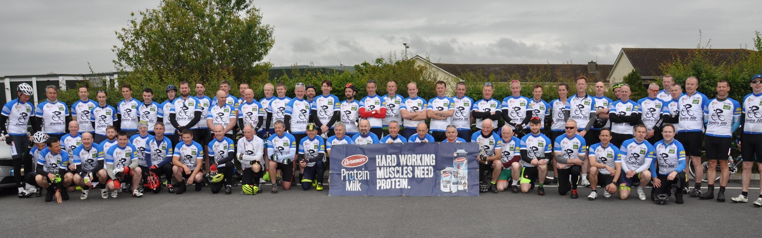 Glanbia 300 cyclists