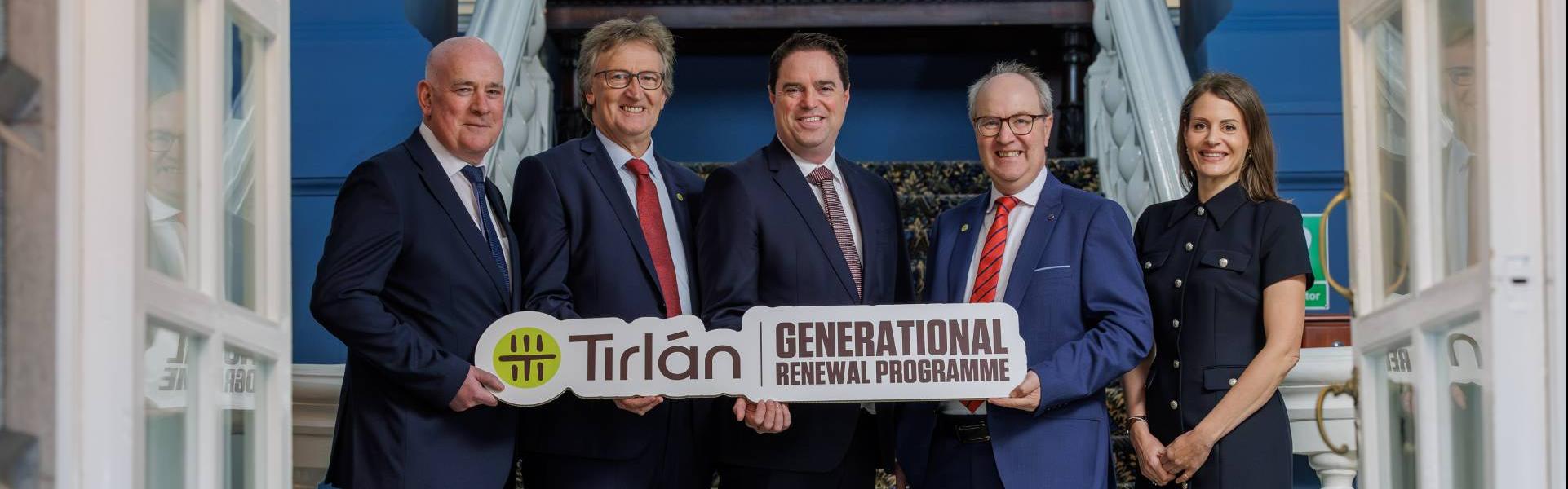 group of Tirlán leaders are generational renewal launch