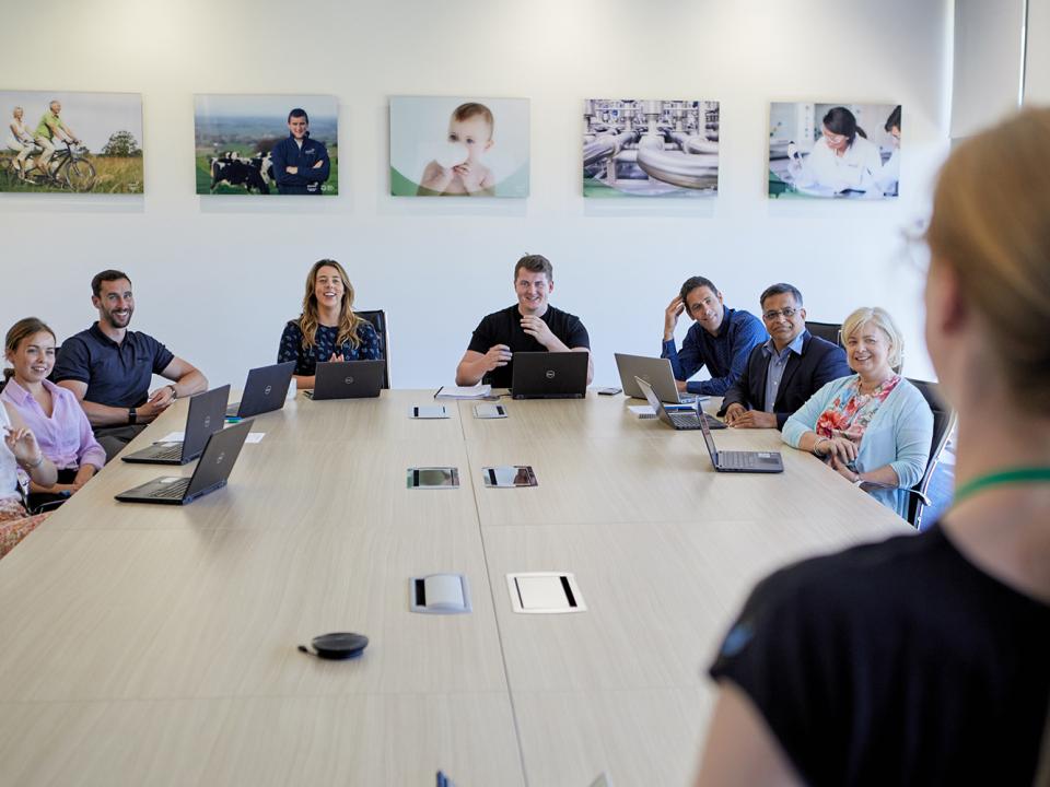 people gathered around a table